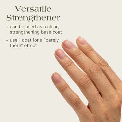 Botanist Nail Rescue Kit | Nail Strengthening Polish + Growth Serum | Grow and Strengthen Nails Damaged from Acrylics, Dip, and Gel Manicures | Non-Toxic, 84% Plant Based, 21-Free & Vegan (Rose)