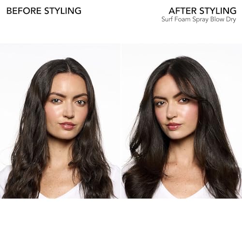 Bumble and bumble. Surf Foam Spray Blow Dry Hair Lightweight Mousse | Adds Texture + Hold | Wavy, Straight, 4 Ounce