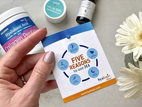 Hyalogic HyaMints Breath Mints for Dry Mouth- Sugar Free Mint Flavor— Natural Breath Freshener w/Hyaluronic Acid, Cranberry Extract, Xylitol, Slippery Elm, Orange Pectin (60 Count)