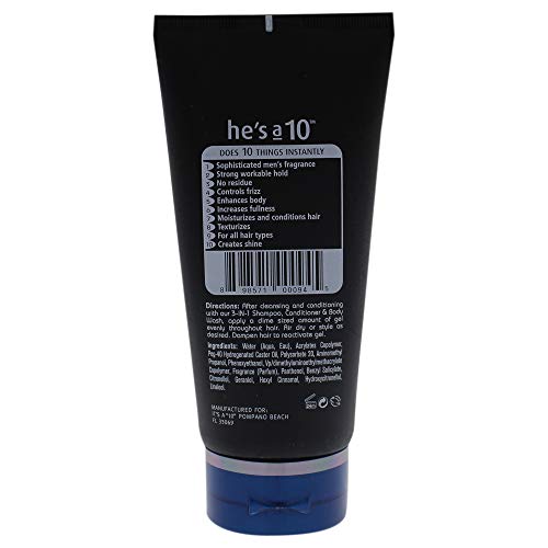 Its A 10 He Is A 10 Miracle Defining Gel Men Gel 5 oz