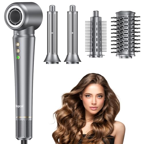 5 in 1 Hair Styler, High-Speed Professional Frizz-Free Hair Dryer Brush, No Heat Damage Air Styler Wrap Blow Dryer - Curl, Volumize, Straighten, 300 Million Ions, Multi Styler, Gift for Women