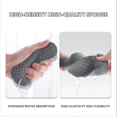 2025 New Berosely Radiant Skin Sponge, Berosely Radiant Skin Sponge Large, Radiant Skin Exfoliating Bath Sponge, Reusable, Suitable for Bathroom Bathing (White*1pcs)