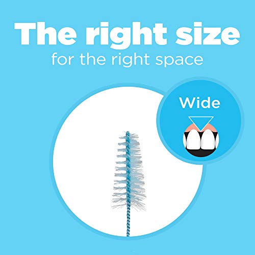 GUM Proxabrush Go-Betweens Wide Interdental Brush Refills, 2ct., (Pack of 18)