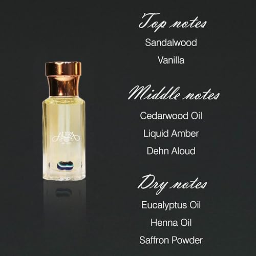 Hair Fragrance, Pure and Feminine Almas Scent, 100% Pure, Alcohol-Free Perfume for Women, Sandalwood and Vanilla Top Notes