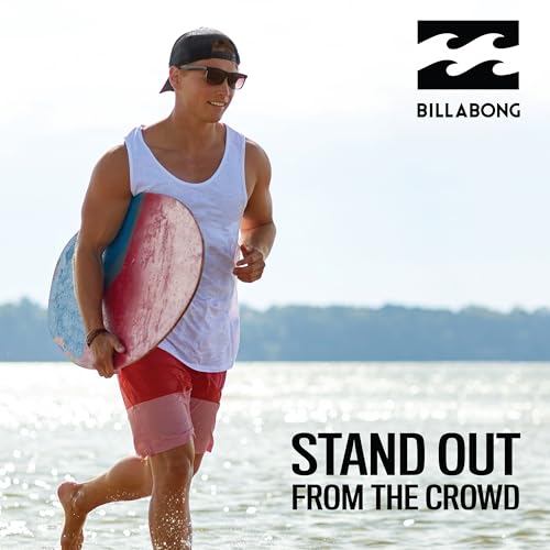 Billabong Big and Tall Sleeveless Shirts for Men - Cotton Mens Muscle T Shirts White