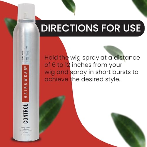 Hair u wear Raquel Welch Strong Hold Hairspray For Wigs and Hair Extensions, 10 oz