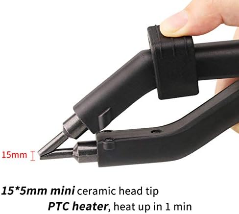 Heat Hair Connector Adjustable Temperature Heating Tip Hair Extension Iron, Fusion Hair Extension Iron Keratin Bonding Tools