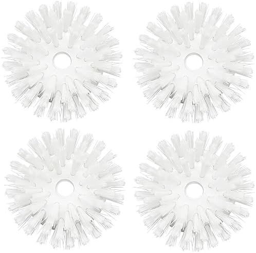 4 Pack Palm Brush Refills for OXO Soap Dispensing Palm Brush, Palm Brush Replacement Head