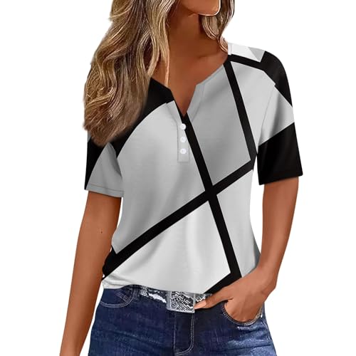 Blouses for Women Dressy Casual Sexy Trendy Tops for Women 2024 Floral T Shirts for Women Womens Tops and Blouses Womens Cotton Tops Casual Tops for Women Summer Blouse for Ivory XL