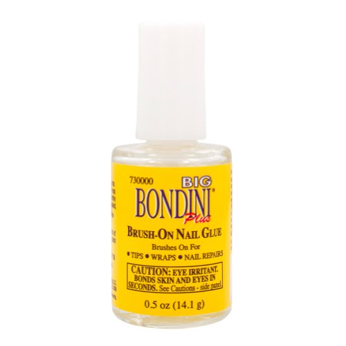 Big Bondini Brush-On Nail Glue .5oz (PACK OF 3)