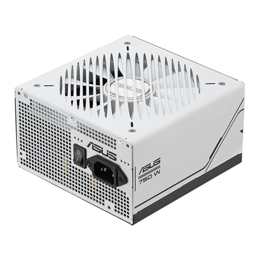 ASUS Prime 750W Gold (750 Watt, ATX 3.0 Compatible, Fully Modular Power Supply, 80+ Gold Certified, Dual Ball Bearings, Two Color Options in One, 8-Year Warranty)