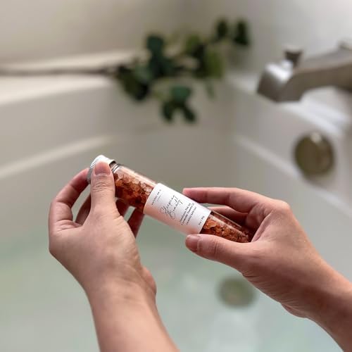 Handmade Bath Salt Gift Set 6 Pack, All Natural, Scented with Essential Oils, Gift for Women