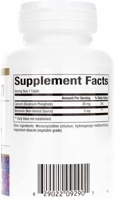 Bioclinic Naturals, Melatonin Time Release 5 mg 60 tabs