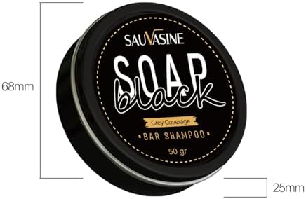 Gray Hair Reverse Shampoo Bar，Black Hair Soap for Deep Clean The Scalp Grey for Unisex Shampoo Soap for Women and Men