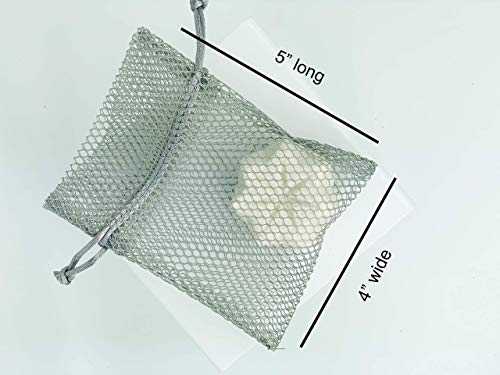 3 PK Bath Bomb Bags & Shower Soother Bags | 4" x 5" Shower Tablet Bag For Clean Bath | For Clean Shower | Less Mess | More Effective Aromatherapy | Stocking Stuffer Gift Idea