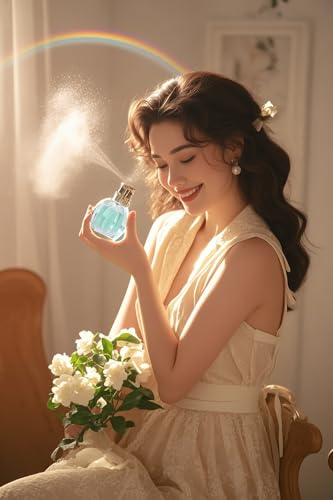 Eau de Parfum Spray for Women Eau Fraiche Eau de Toilette Perfumery Natural Floral Fragrance with Pure Long Lasting Elegant Refreshing Sweet Scent and Light Flavor 1.7 Ounce 50ml (Gardenia)