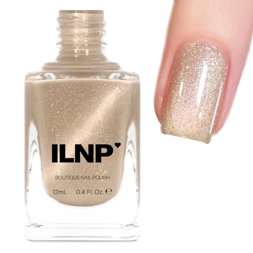 ILNP Cashmere - Cashmere Beige Magnetic Holographic Nail Polish