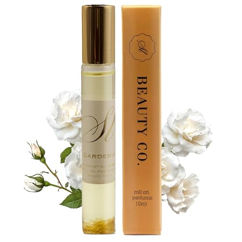 10ML Pheromone Perfume for Women | Long Lasting Coconut Gardenia Perfume | Portable Parfum Pheromone Femme Roll-On | Natural Coconut Oil Women?s Perfum (Gardenia)