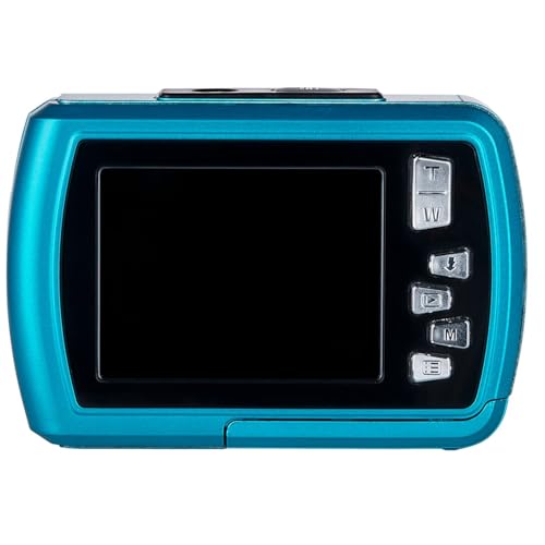 Polaroid IS048 Waterproof Instant Sharing 16 MP Digital Portable Handheld Action Camera, Teal