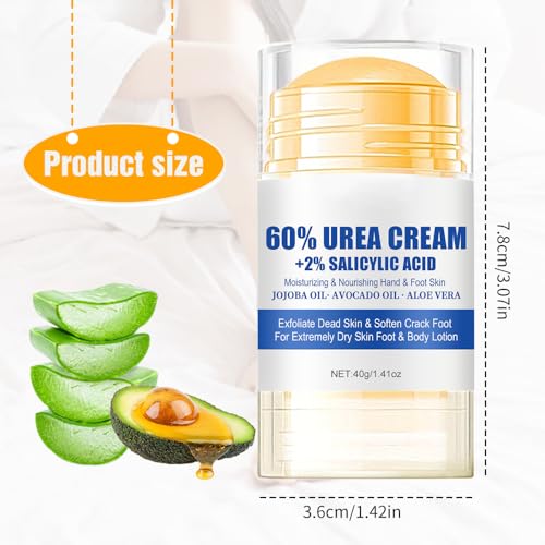 Hydrating and Anti-Cracking Foot Cream, 2025 Moisturising and Relieves Cracking and Dryness Foot Cream, Hand and Foot Repair Cream for Daily Care Callused, Feet, Knee, Elbow (2)