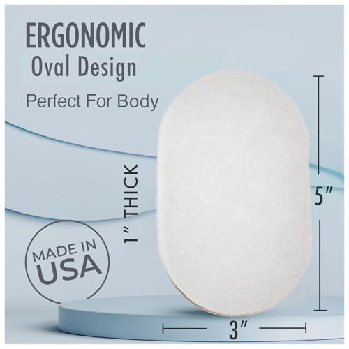 HartFelt 7 Pack Body Exfoliation Beauty Box with Body Wash Scrubber | Super Soft Exfoliating Bath Sponges for Shower Women & Men | Chemical-Free Bathing Sponge Set for Dead Skin Removal | Gift Box