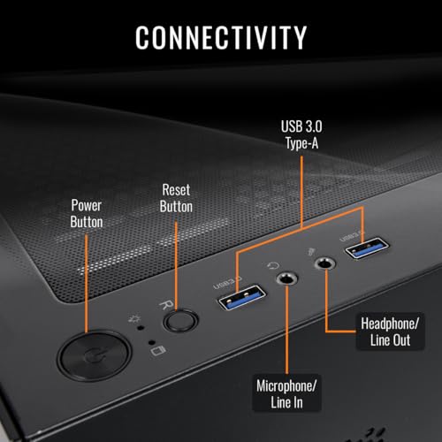 Thermaltake LCGS View i1460-170 Gaming Desktop (Intel Core™ i5-14400F, ToughRam 16GB DDR5 6000MT/s RGB Memory, NVIDIA GeForce® RTX 5060, 1TB NVMe M.2, WiFi, Windows 11) V17B-B760-560-LCS