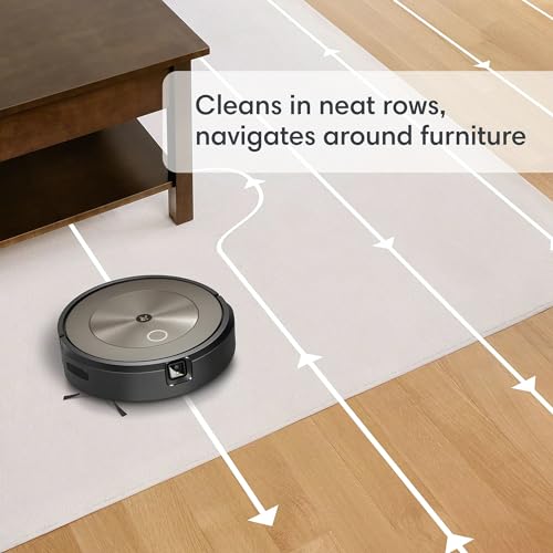 iRobot Roomba j9+ Self-Emptying Robot Vacuum – Powerful Suction, Identifies and Avoids Obstacles Like pet Waste, Self-Empties for 60 Days, Best for Homes with Pets, Smart Mapping, Works with Alexa