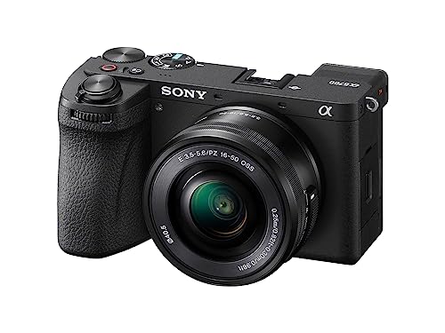 Sony Alpha 6700 – APS-C Interchangeable Lens Camera with 26 MP Sensor, 4K Video, AI-Based Subject Recognition, Log Shooting, LUT Handling and Vlog Friendly Functions and 16-50mm Zoom Lens