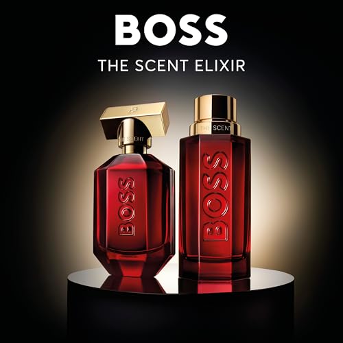 Hugo Boss The Scent Elixir Parfum – Ambery Men's Cologne – With Notes of Pimento, Lavandin Absolute & Sandalwood – Long Lasting Fragrance