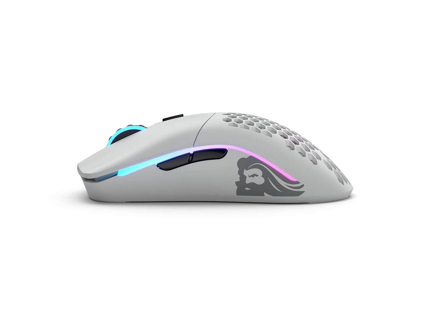 Glorious Model O Minus Wireless Gaming Mouse, RGB Gaming Mouse (Matte White)