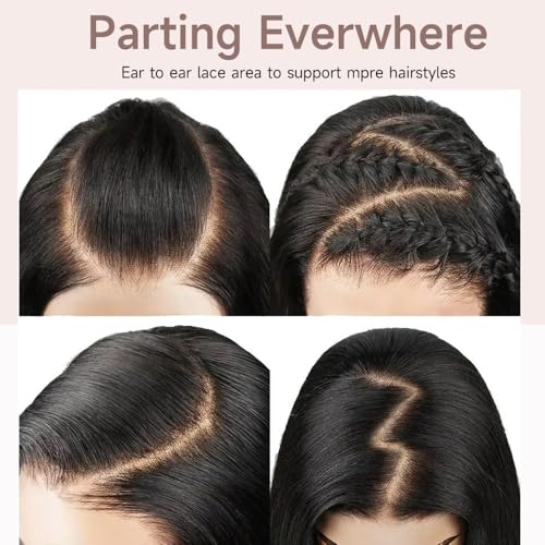 13x6 HD Lace Front Wigs Human Hair 28 Inch Body Wave Lace Front Wigs Human Hair Pre Plucked 200 Density Transparent Lace Frontal Wigs Human Hair Lace Front Wigs Baby Hair Human Hair Wig for Women