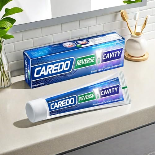 Cavity Reversal Hydroxyapatite Toothpaste for Adults, Cavity Tooth Filler as Home Cavity Repair, Fluoride Free Reverse Cavities Treatment for Tooth Decay Repair, Remineralizing Repair 3.52OZ