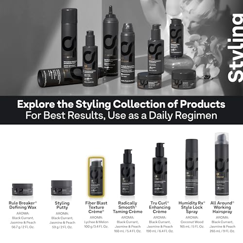 Colorproof Fiber Blast Texture Crème 3.4 Fl. Oz. Hydrating, Non-Greasy Hair Texture Cream with Lychee & Melon Scent, Travel Size Styling Cream