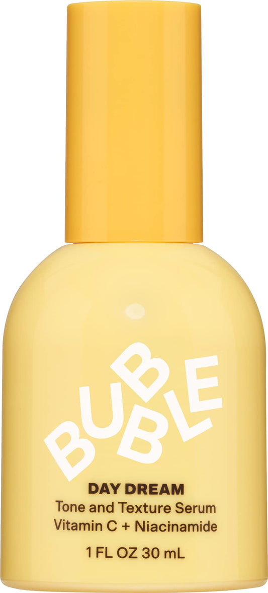 Bubble Skincare Day Dream Tone And Texture Face Serum - Hydrating Vitamin C + Niacinamide Serum That Helps Improve Skin Barrier
