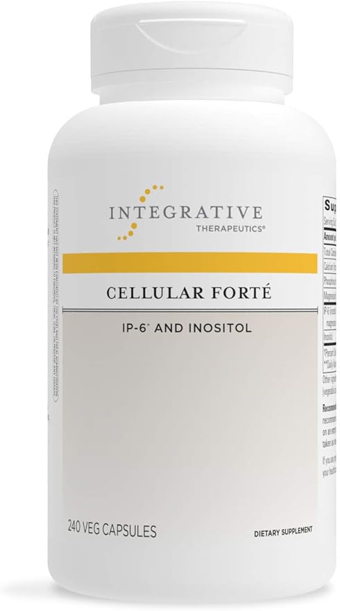 Integrative Therapeutics Cellular Forte - Immune Support Supplement with IP-6 and Inositol* - Gluten Free - Dairy Free - Vegan - 240 Capsules