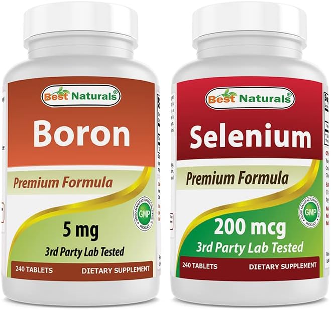 Boron 5 mg & Selenium 200 mcg
