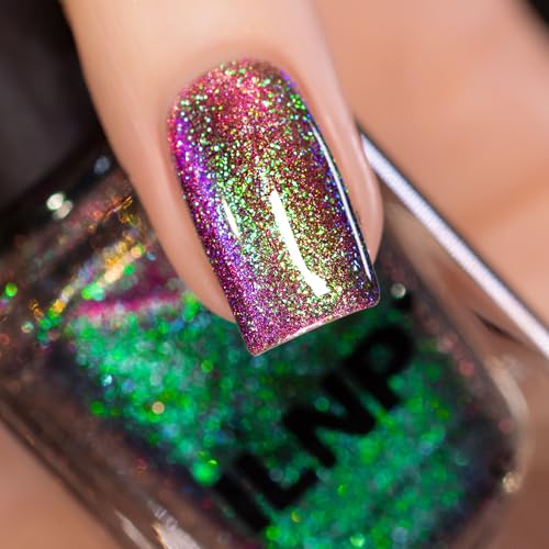 ILNP Warped - Green to Purple Magnetic Shimmer Nail Polish - Vegan, Cruelty Free, Non Toxic