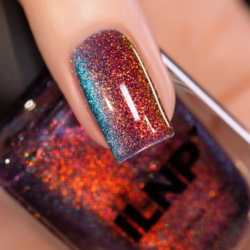 ILNP Hypnosis - Orange to Teal Magnetic Shimmer Nail Polish - Vegan, Cruelty Free, Non Toxic