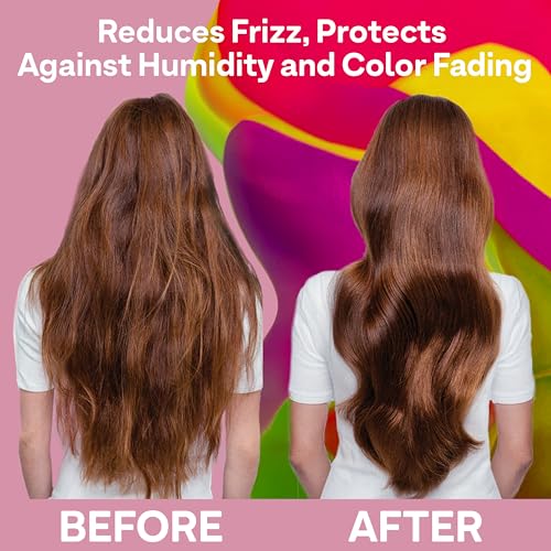 ColorProof Evolved Color Care Plush Locks Leave-in Smooth, Anti- Frizz Smoothing Lotion, Protects & Reduces Blow Dry Time, Controls Frizz & Adds Shine, Sulfate-Free, Vegan, 6.7fl oz