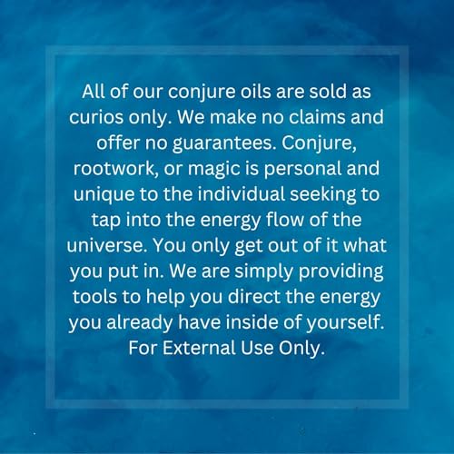 DOMINATION Spiritual Oil (aceite) for Hoodoo, Voodoo, Santeria, Wicca, Rootwork, & Spells