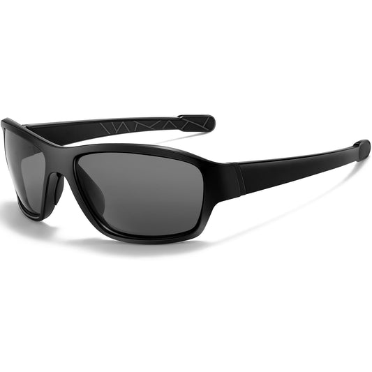 Dollger Polarized Sport Sunglasses for Men,100% UV Protection Running Goggles for Women Photochromic Sunglasses for Baseball Cycling Golf Fishing