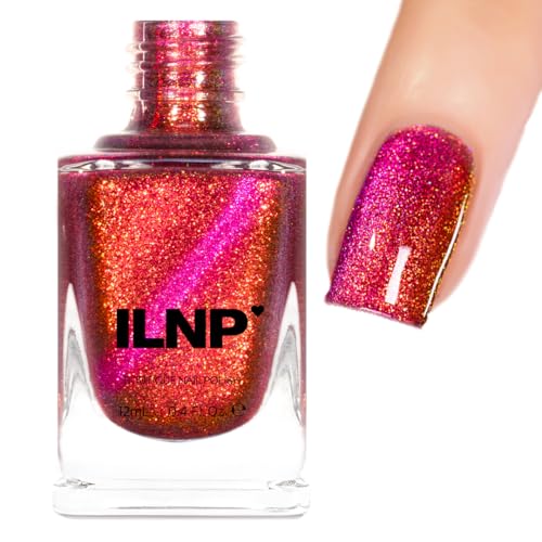 ILNP Misfit - Pink to Orange Magnetic Shimmer Nail Polish - Vegan, Cruelty Free, Non Toxic