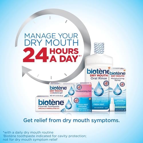 biotene Oralbalance Dry Mouth Moisturizer Gel 1.50 oz (Pack of 6)