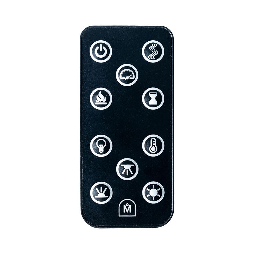 Modern Ember Aerus Skyline 72 Inch Linear Multi-Sided 3D Smart Electric Fireplace - 1,000+ Flame & Ember Bed Color Combinations, Fully or Partially Recessed | Alexa/WiFi Enabled - Remote Included