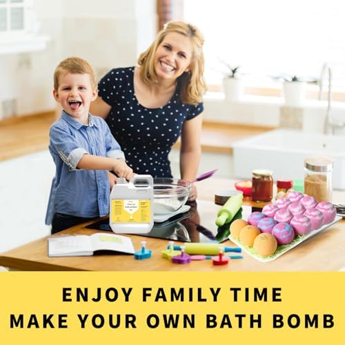 135 FL Oz Polysorbate 80 for Bath Bombs, Premium Polysorbate 80 (Sorbitan Oleate) Liquid, 100% Pure, Cosmetics Grade, Gentle on Skin, Suitable for Making Lotions, Shampoos, Body Washes and More