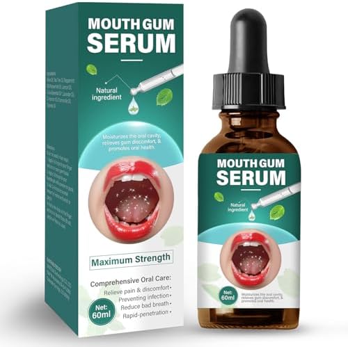 Gum Restore Drops for Receding Gums, Fast-Acting Gum Treatment, Soothes Gums & Promotes Regrowth, Reduce Dry Mouth and Bad Breath