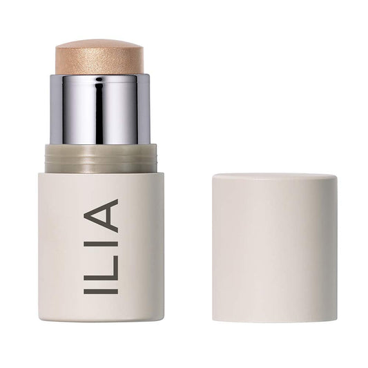 ILIA - Multi-Stick For Lips + Cheeks | Non-Toxic, Vegan, Cruelty-Free, Nourishing Cream Highlighter + Lip Color In One for All Skin Types (Cosmic Dancer, 0.15 oz | 4.5 g)