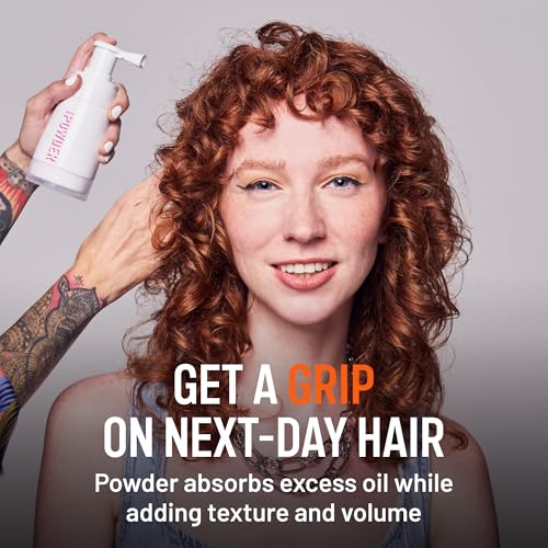 Hairstory Powder, Refreshing Dry Shampoo for All Hair Types, Absorbs Oil, Adds Volume & Texture, Non-Aerosol & Talc-Free, No Chalky Residue, 1.35oz