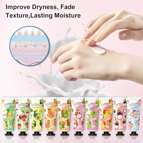 100 Pack Hand Cream Gifts Set, Hand Lotion Travel Size, Teacher Appreciation Gifts, Mothers Day Gifts, Mini Lotion Bulk, Thank You Gifts, Mini Hand Cream Gifts for Women Corworkers Nurse Birthday