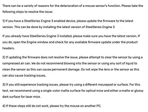 SteelSeries Rival 310 - Optical Gaming Mouse - RGB Illumination - 6 Buttons - Rubber Sides - On-Board Memory - Black